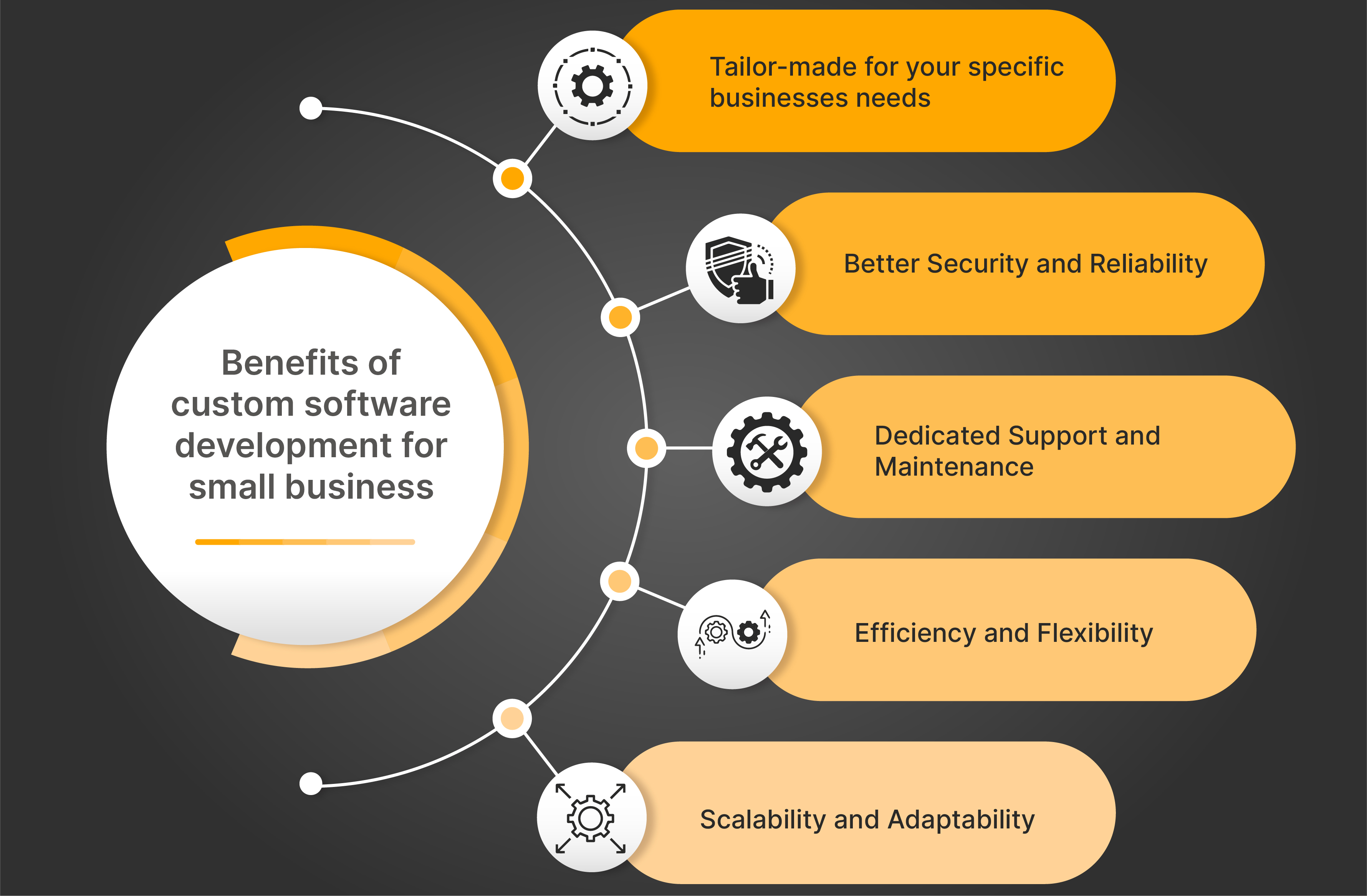 benefits of custom software development for small business