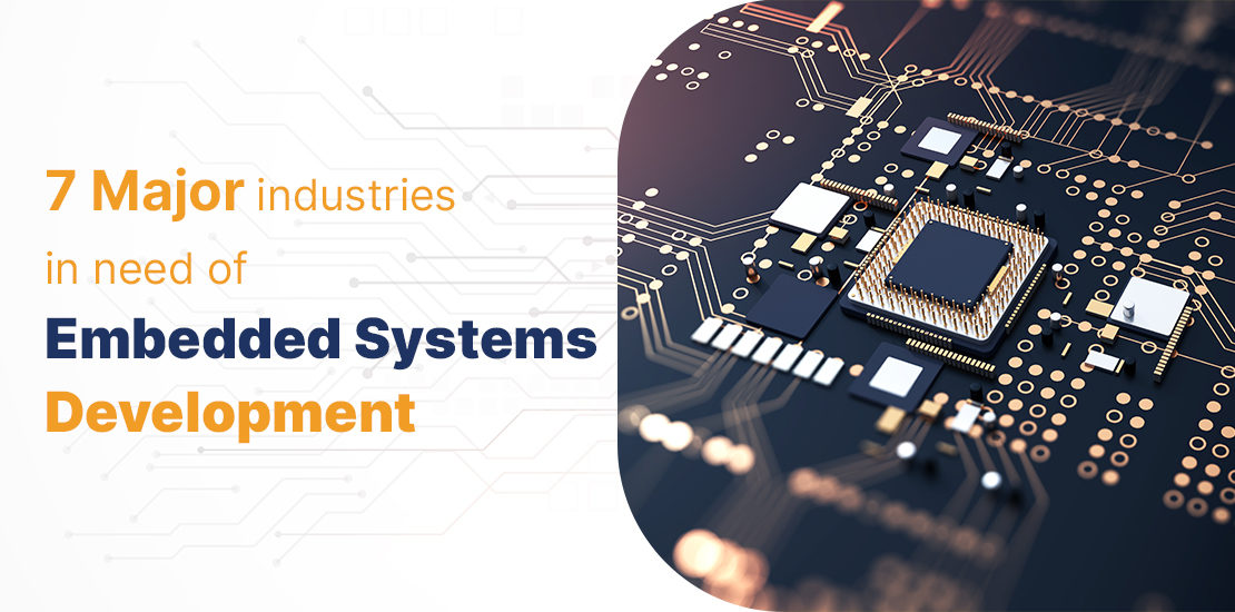 embedded systems development industries