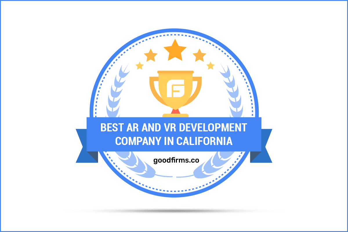 best ar and vr development company in California badge for Travancore Analytics