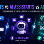 ai chatbots vs ai assistants vs ai agents