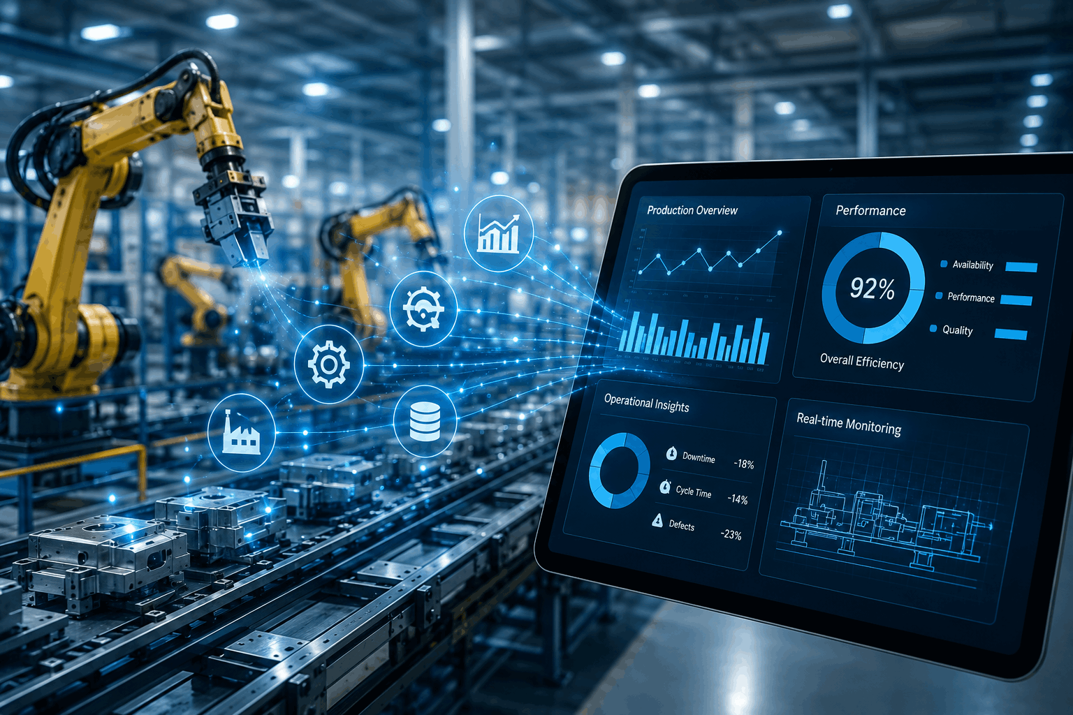 How do Manufacturers use Data Intelligence to Improve Operational Efficiency?